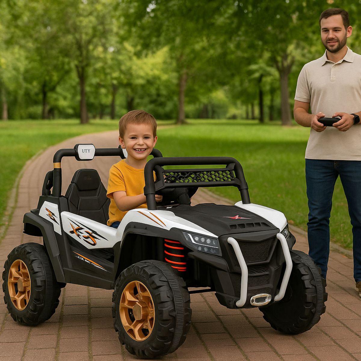 Camioneta Eléctrica Terreneitor 4x4 para Niños