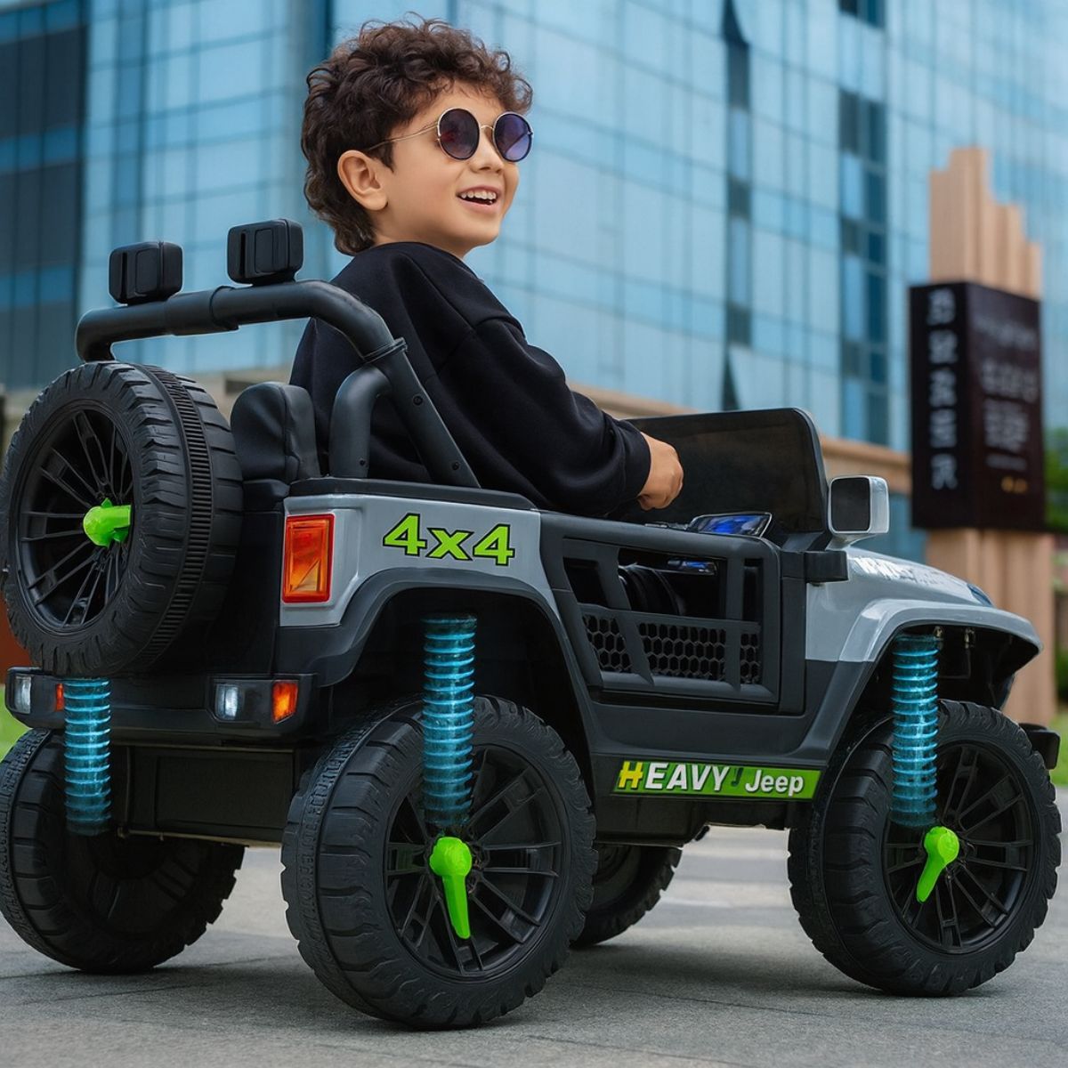 Camioneta Jeep Wrangler Rubicón Eléctrica Infantil